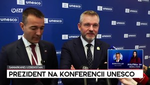 Tlačová beseda prezidenta Pellegriniho po konferencii UNESCO