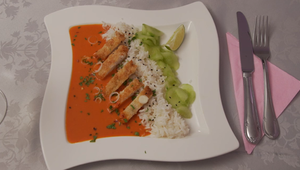 Hlavné jedlo: Žltá na tanieri