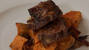 Hlavné jedlo: Zimný západ slnka