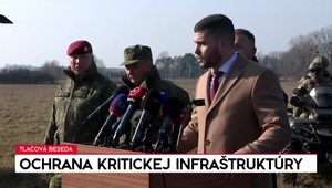Tlačová beseda o ochrane kritickej infraštruktúry