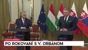 Tlačová beseda premiéra Fica po rokovaní s Viktorom Orbánom