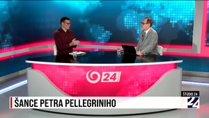 Štúdio 24 s politológom o rozhovore s Petrom Pellegrinim