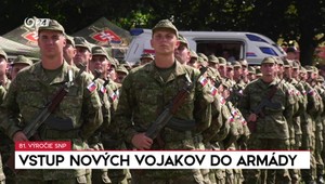 81. výročie SNP: Vstup nových vojakov do armády