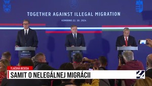 Tlačová beseda lídrov Slovenska, Srbska a Maďarska o nelegálnej migrácii