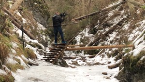 Slovenský raj pokryl ľad. Záchranári vyzývajú k obozretnosti
