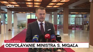Tlačová beseda: Odvolávanie ministra Migaľa