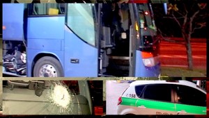 Útok na autobus s bratislavskými hokejistami!