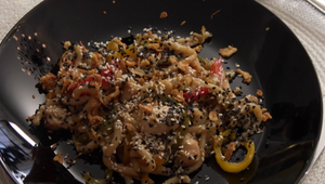 Hlavné jedlo: Dážďovky na japonský spôsob