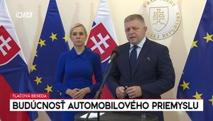 Tlačová beseda premiéra Fica: Budúcnosť automobilového priemyslu