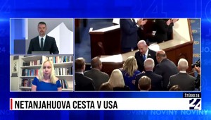 Štúdio 24 o Netanjahuovej ceste do USA