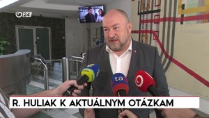 Minister Rudolf Huliak k aktuálnym témam