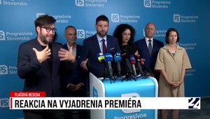 Tlačová beseda Michala Šimečku v reakcii na predsedu vlády