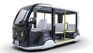 Toyota odhalila olympijský elektromobil