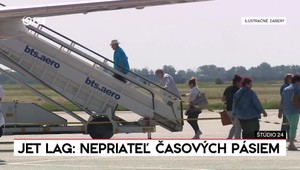 Štúdio 24: Jet lag je nepriateľom časových pásiem