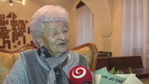Pani Zlatica oslávila 100 rokov. Aký je jej recept na dlhovekosť?