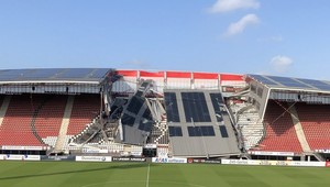 Smutný pohľad: štadión účastníka EL vážne poškodila búrka