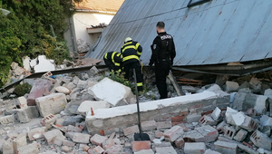 Explózia domu v Trnave: Pri výbuchu sa zranil 70-ročný muž