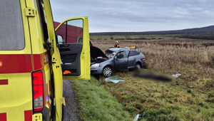 Pri nehode dvoch áut pri Devičanoch zahynula 81-ročná spolujazdkyňa