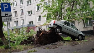 VIDEO: Moskva zažila najväčší uragán za posledných 100 rokov