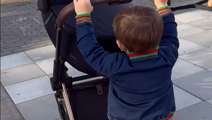 Cibulkovej týždňové bábo na prvej prechádzke! Jakubko tlačil TAKÝTO luxusný kočík!