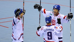 Hokejbal-MS: Slováci v semifinále proti Čechom