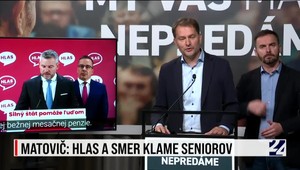 Tlačová beseda hnutia Slovensko: Hlas a Smer klamú seniorov