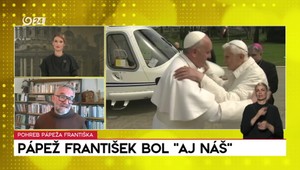 Štúdio 24: Pápež František bol "aj náš"
