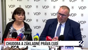 Tlačová beseda VOP o chudobe a základných právach ľudí