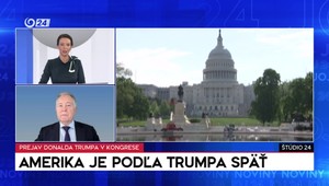 Štúdio 24: Amerika je podľa Trumpa späť