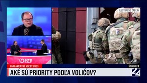 Štúdio 24 o prioritách voličov