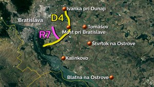 Výstavbou obchvatu D4 R7 porušujú zákon, tvrdia starostovia. Ťažbu štrkopiesku označujú za nelegálnu