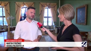 Rozhovor pri príležitosti dňa otvorených dverí v prezidentskom paláci