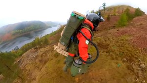 S jetpackom Gravity Industries sa dostanete na vrchol hory za tri a pol minúty