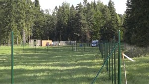 Záhada čiernej stavby nad Popradom vyriešená. Lesníkov ale farma pri lese znepokojuje