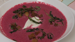 Polievka: Ruženka na koze