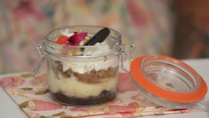 Dezert: Opica v pohári