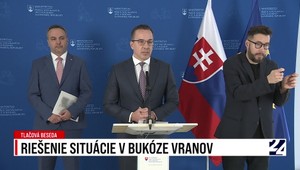 Tlačová beseda o riešení situácie v Bukóze Vranov