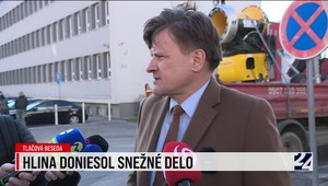 Tlačová beseda: Hlina doniesol snežné delo