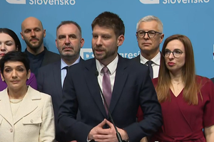 Tlačová beseda po sneme Progresívneho Slovenska