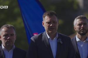 Tlačová beseda Tomáša Tarabu k založeniu novej strany