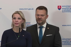 Tlačová beseda o posilnení spolupráce SR a ČR