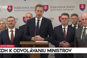 Tlačová beseda KDH k odvolávaniu ministrov