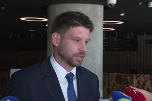 Predsedu Progresívneho Slovenska Šimečka o aktuálnych témach