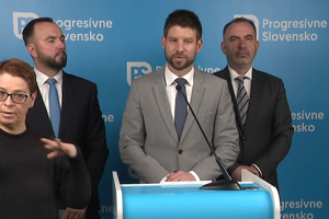 Tlačová beseda strany PS o aktuálnych témach