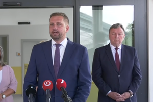 Tlačová beseda Kamila Šaška o magnetickej rezonancii v nemocnici Ivana Stodolu