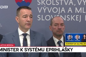 Tlačová beseda ministra školstva k systému ePrihlášky