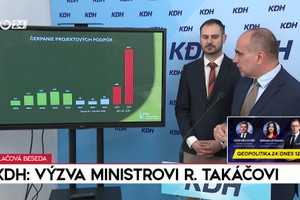 Tlačová beseda KDH k výzve ministrovi Takáčovi