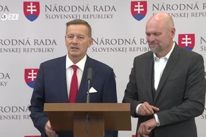 Tlačová beseda Borisa Kollára a Richarda Sulíka: Spolupráca do volieb NR SR