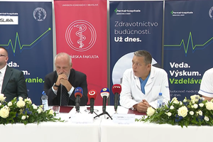 Tlačová beseda: Spolupráca nemocnice a univerzity