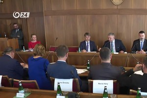 Vystúpenie Roberta Fica na zahraničnom výbore pred odchodom na samit Európskej rady v Bruseli